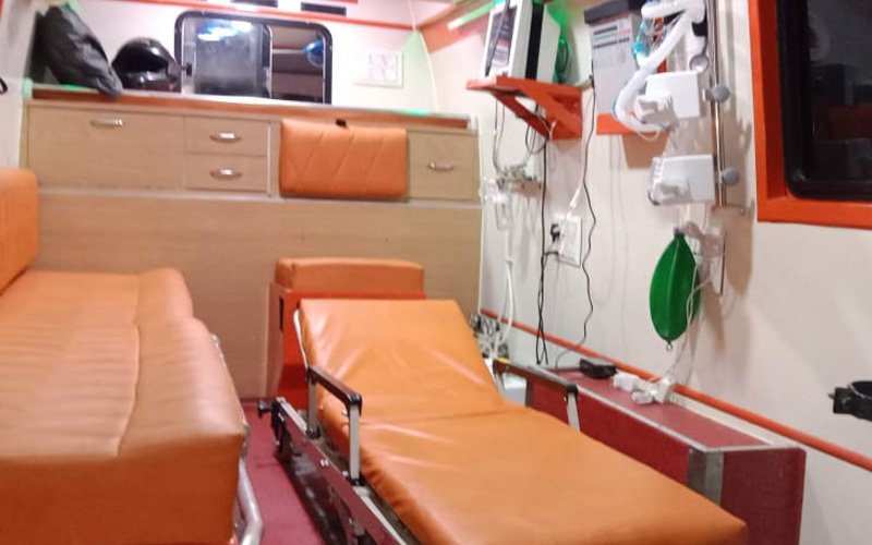 ICU & Ventilator Ambulance